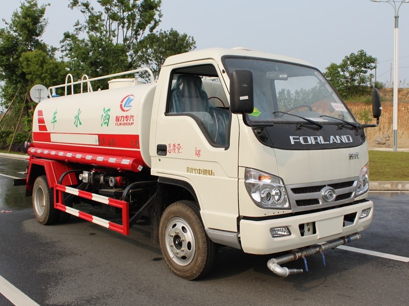 福田洒水车︱5吨洒水车图片