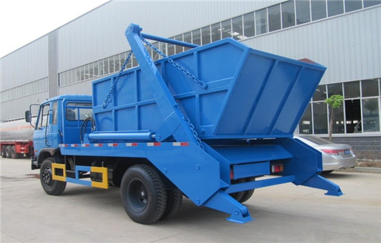 东风153摆臂式垃圾车︱10吨摆臂式垃圾车图片