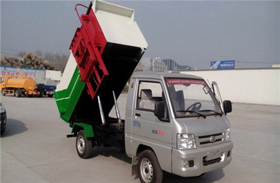 福田挂桶式垃圾车︱2吨挂桶式垃圾车
