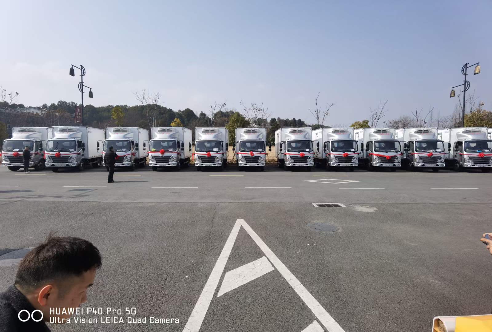 国六福田领航4.2米冷藏车批量发车！